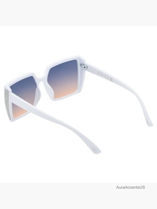 Square Sunglasses with UV400 Protection Lightweight Polycarbonate Frame main image 7